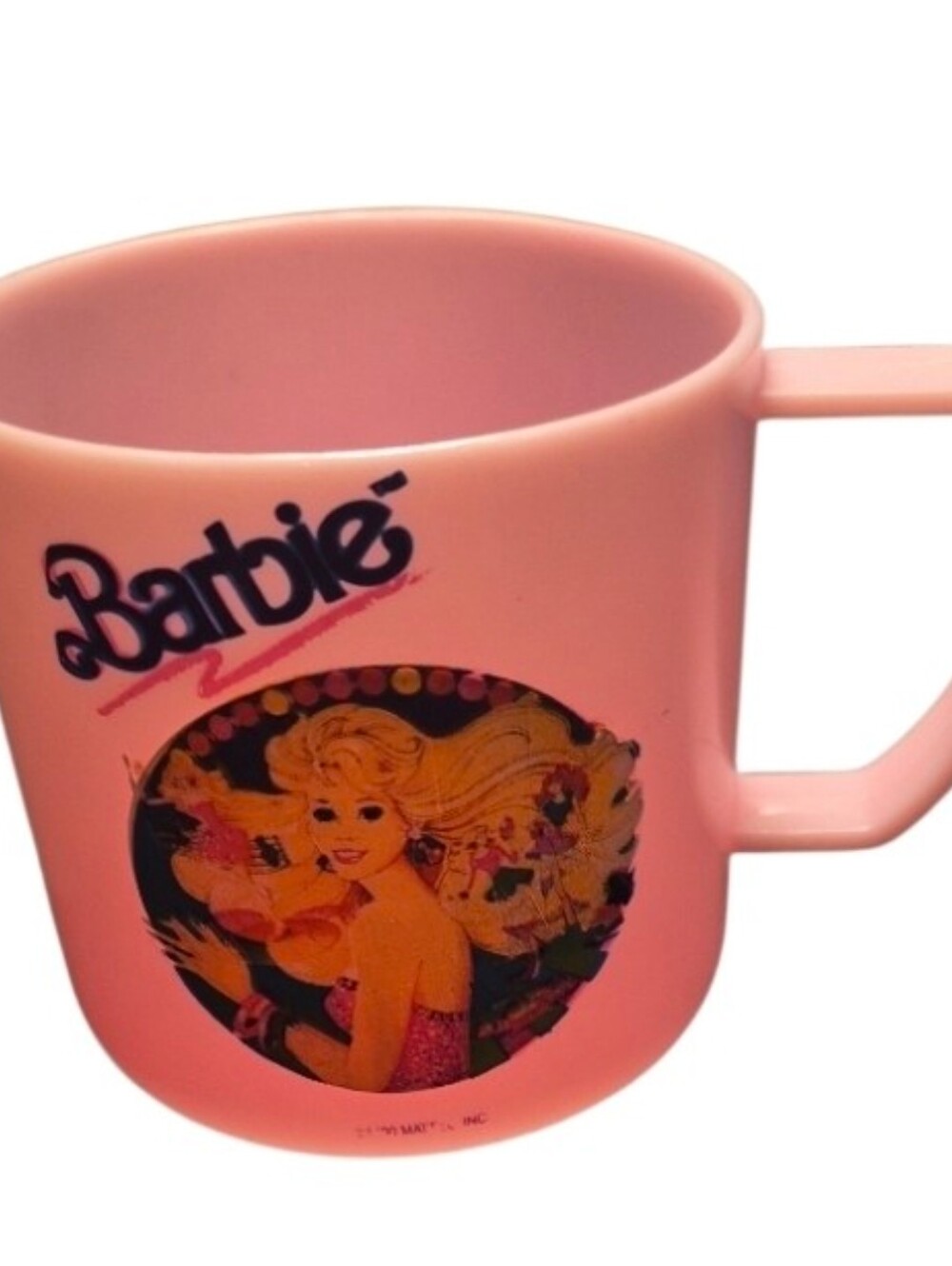 Barbie 1988 Plastic Travel Cup